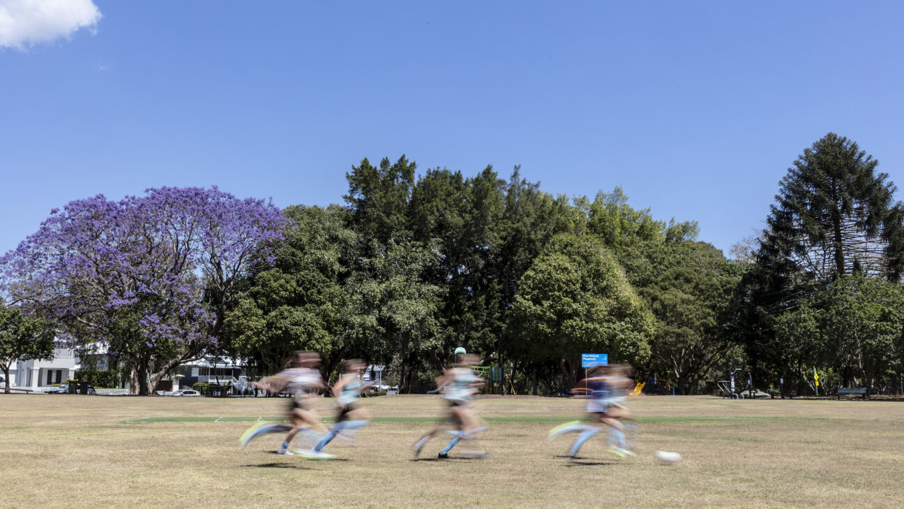 Girls train for soccer at Jubilee Park